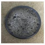 1921 Morgan silver dollar
