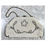 Vintage seed pearl evening bag