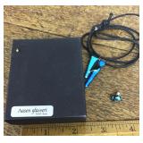 Aasen Glasseri Norwegian pendant & earrings
