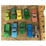 10 Tootsietoy cars