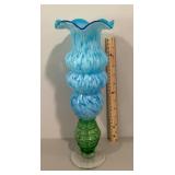Italian Empoli art glass vase