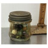 Jar of marbles