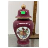 Czech porcelain ginger jar