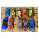 10 Tootsietoy cars
