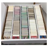 Large box of assorted baseball cards