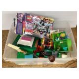 Tub of Lego bricks