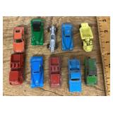 10 Tootsietoy cars