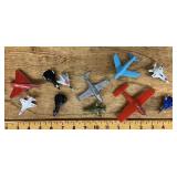 11 Tootsietoy airplanes