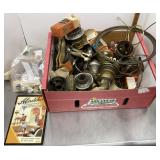 Oil lamp burners, wicks, and parts