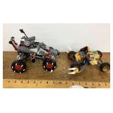 2 Lego vehicles