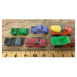 6 Tootsietoy cars