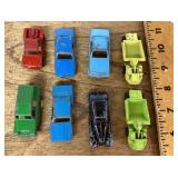 8 Tootsietoy cars