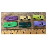6 Tootsietoy cars