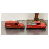 2 Tootsietoy vehicles