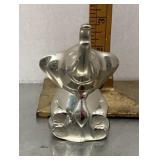 Chrome elephant bottle opener