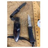 Dacor hunting knife and belt