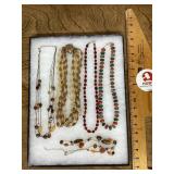 5 costume jewelry necklaces
