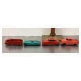 4 Tootsietoy vehicles