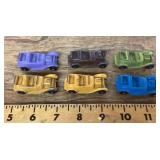 6 Tootsietoy cars
