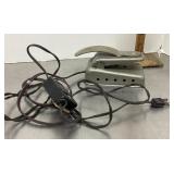 Sewing machine foot pedal