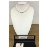 Cultured pearl necklace