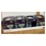 4 LED floodlight bulbs