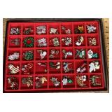Collection of Christmas jewelry