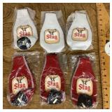 6 Stag Beer bottle coozies