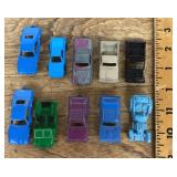 10 Tootsietoy cars