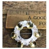 Norwegian silver brooch