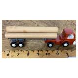 Tootsietoy logging truck
