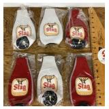6 Stag Beer bottle coozies