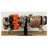 Costume jewelry bracelets