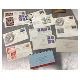 Postage stamps and First Day Covers