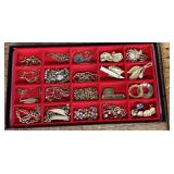 Gold tone costume jewelry