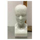 Ceramic phrenology head