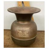 Brass Union Pacific spittoon