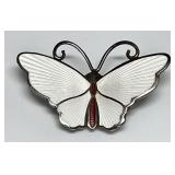 David Andersen sterling enamel butterfly pin