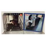2 Pat Benatar LPs