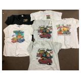 Car-themed T-shirts --Size L and XL