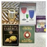 5 glass collector guide books