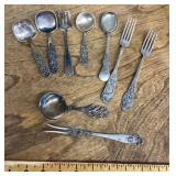 Group of .830 silver flatware