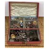 Jewelry box and contents