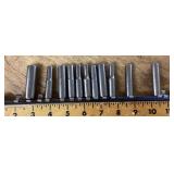 Craftsman 1/4' drive deep well sockets