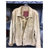Eddie Bauer suede jacket Size L