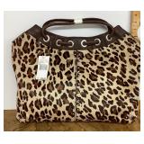 NEW Michael Kors cheetah purse with dust bag