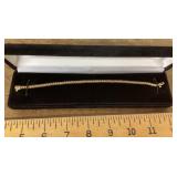 Rhinestone tennis bracelet