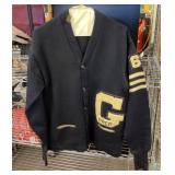 Vintage 1963 letterman's sweater