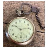 Hamilton gold filled pocket watch