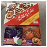 Holiday cookie cutters and molds